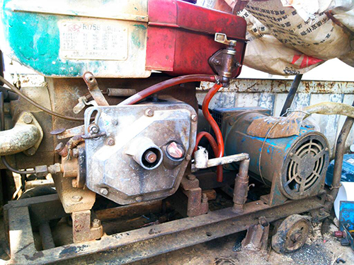 镇坪单杠柴油机发电机出租