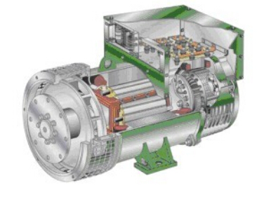 镇坪发电机内部结构图 镇坪发电机内部结构图
